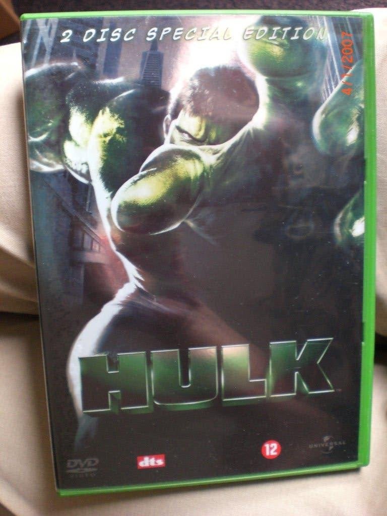 2 disc dvd Hulk Eric Bana Jennifer Connelly Josh Lucas, Cd's en Dvd's, Vanaf 12 jaar, Ophalen of Verzenden, Zo goed als nieuw