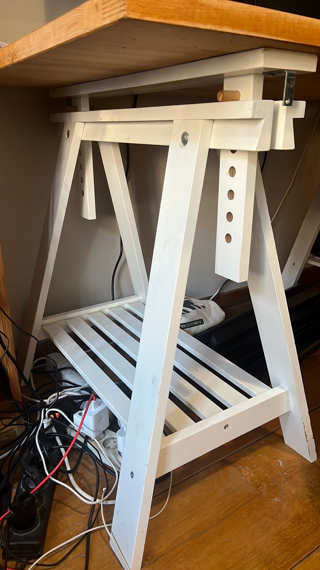 MITTBACK schragen Ikea set wit, Ophalen, Zo goed als nieuw, Rechthoekig, 50 tot 100 cm