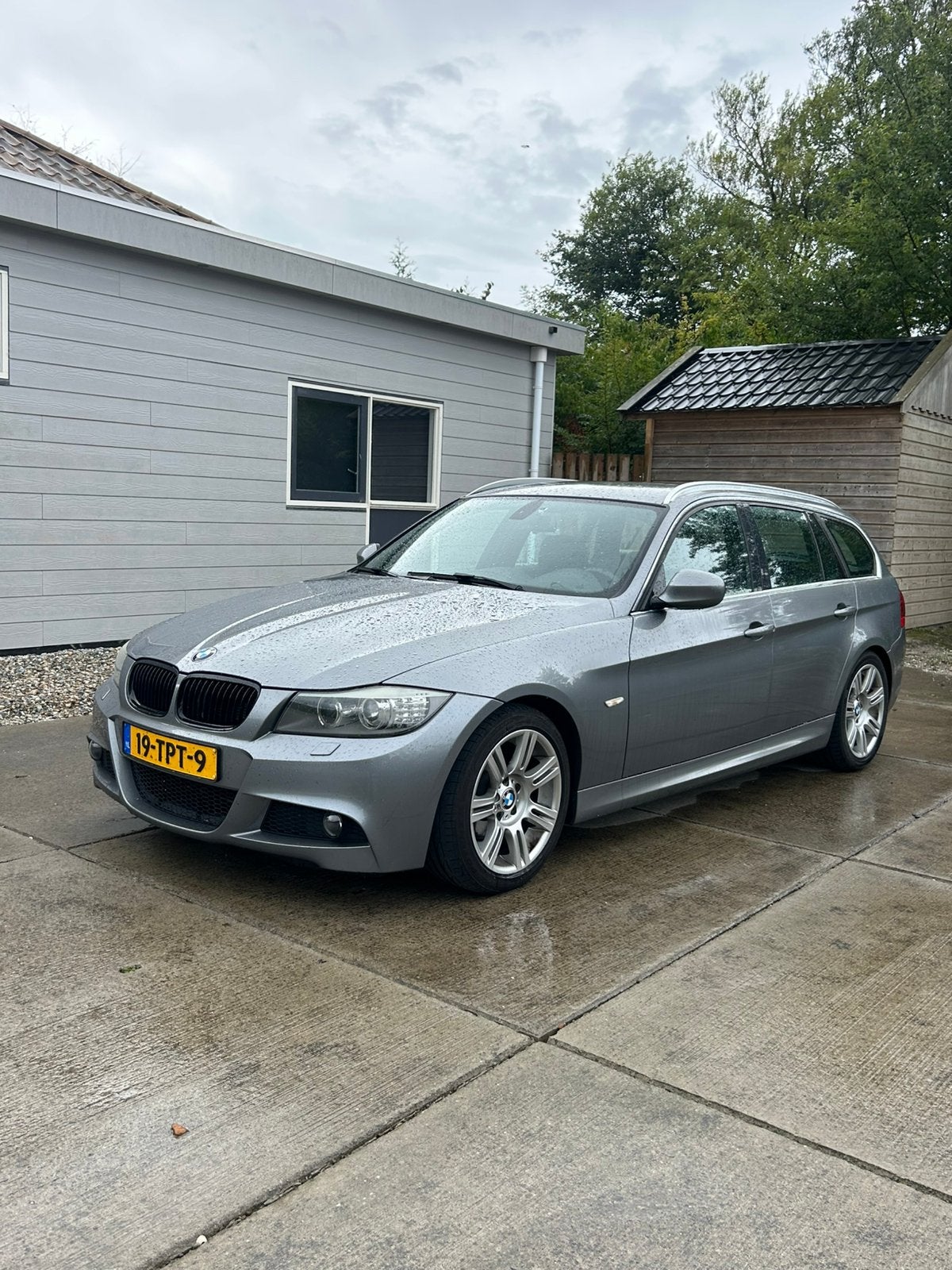 BMW 3-Serie Touring 2012 uniek!, Achterwielaandrijving, Zwart, Origineel Nederlands, Handgeschakeld