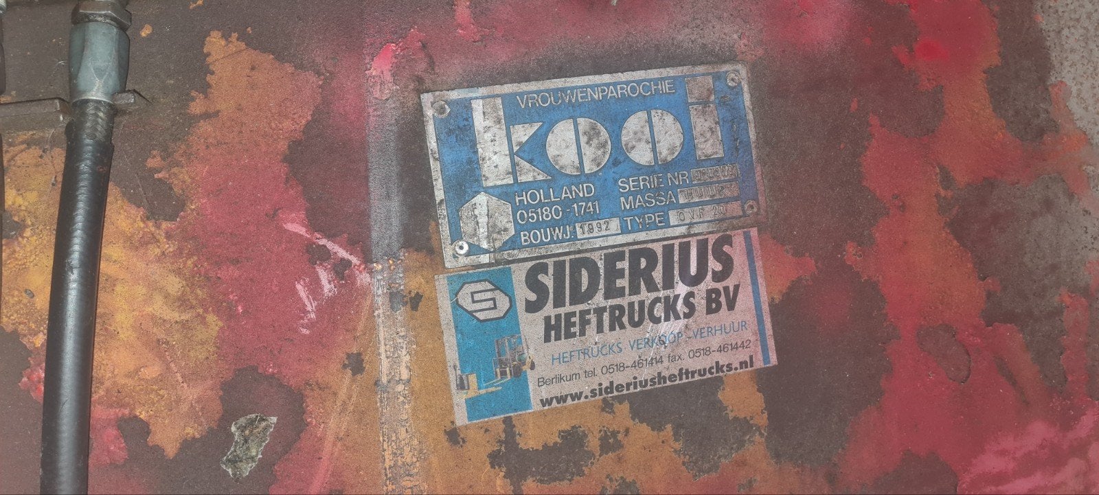 Te koop schepbak heftruck, Zakelijke goederen, Agrarisch | Werktuigen, Ophalen