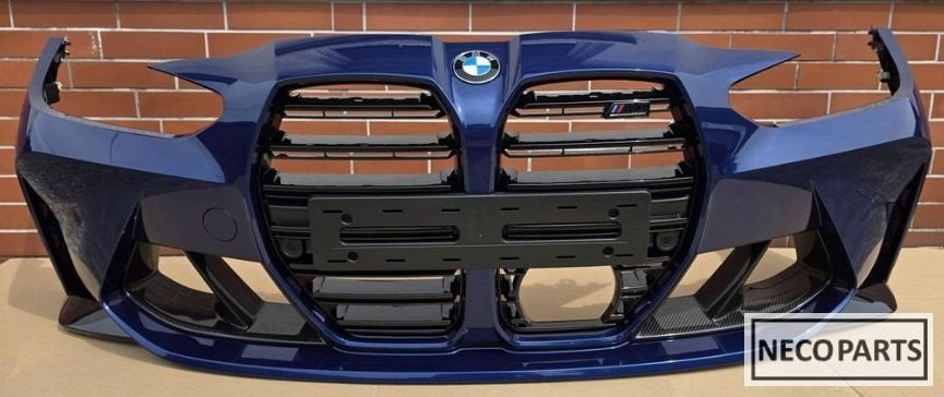 BMW M3 3 SERIE G80 VOORBUMPER BUMPER COMPLEET ORIGINEEL!!!, Auto-onderdelen, Gebruikt, -, Voor, -