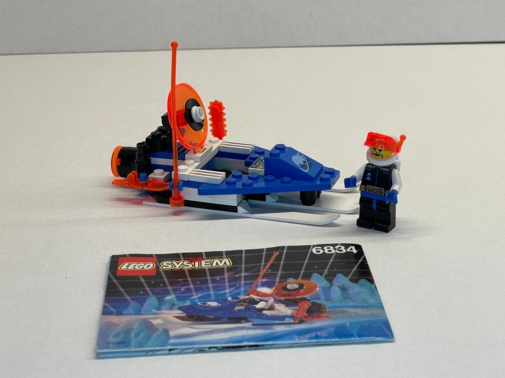 LEGO 6834 - Celestial Sled - 100% compleet, Lego, Ophalen of Verzenden, Zo goed als nieuw, Space
