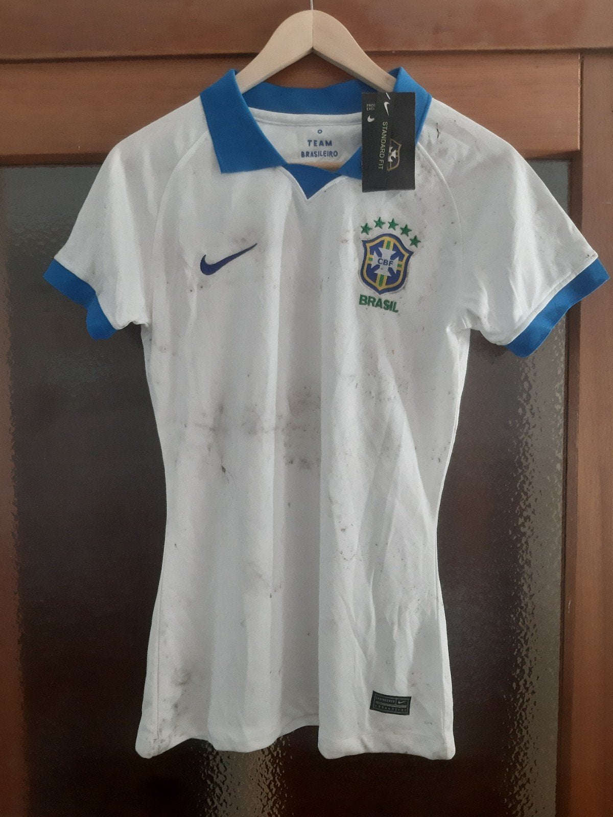 Brazilië Copa América 2019/2020 Uitshirt Dames Maat M, Ophalen of Verzenden