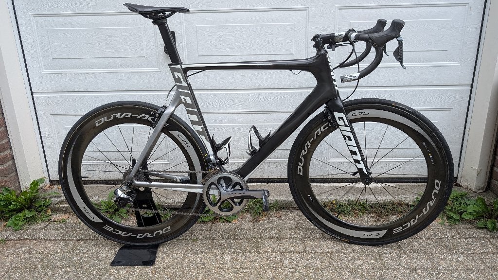 Giant Propel Advanced Pro - L - Dura Ace Di2 - C75 C35 RS11, 28 inch, Gebruikt, Carbon, Meer dan 20 versnellingen