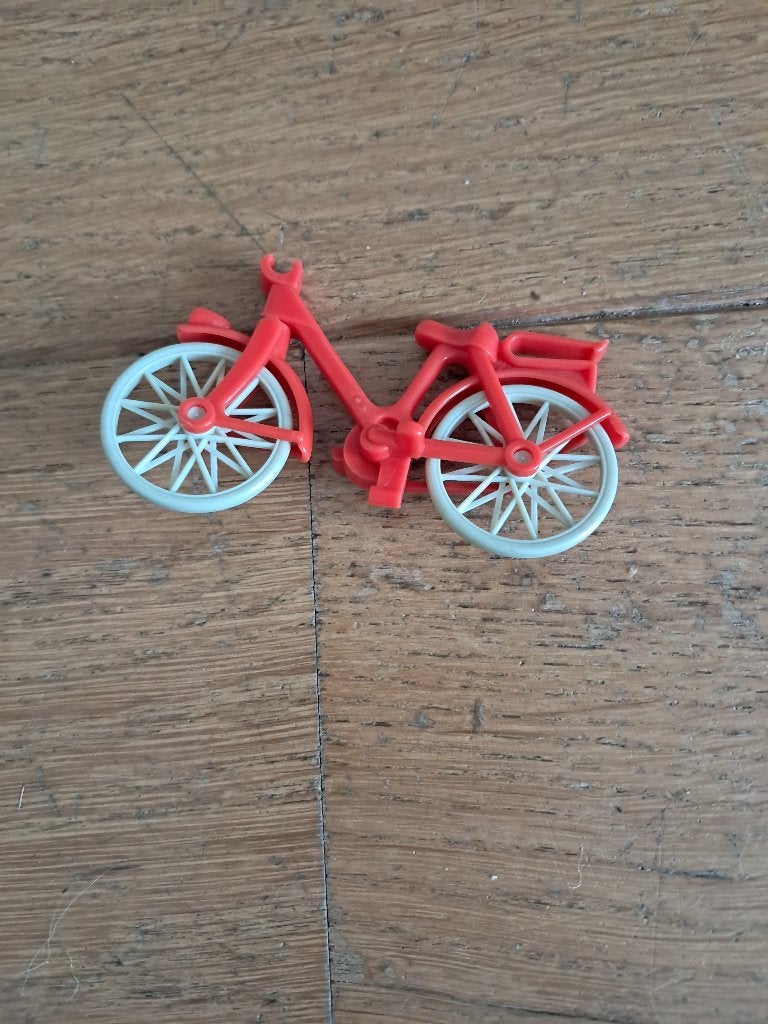 Fiets (playmobil), Kinderen en Baby's, Speelgoed | Playmobil, Verzenden, Losse onderdelen, Voertuig, Zo goed als nieuw