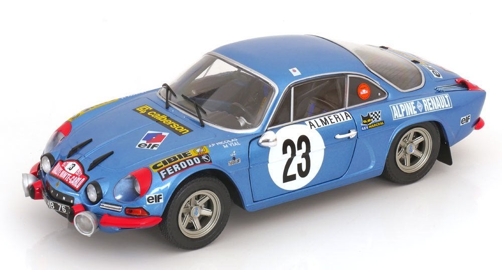 Renault Alpine A110 1600S No.23 Rally Monte Carlo 1972, Hobby en Vrije tijd, Modelauto's | 1:18, Solido, Auto, Solido, Nieuw