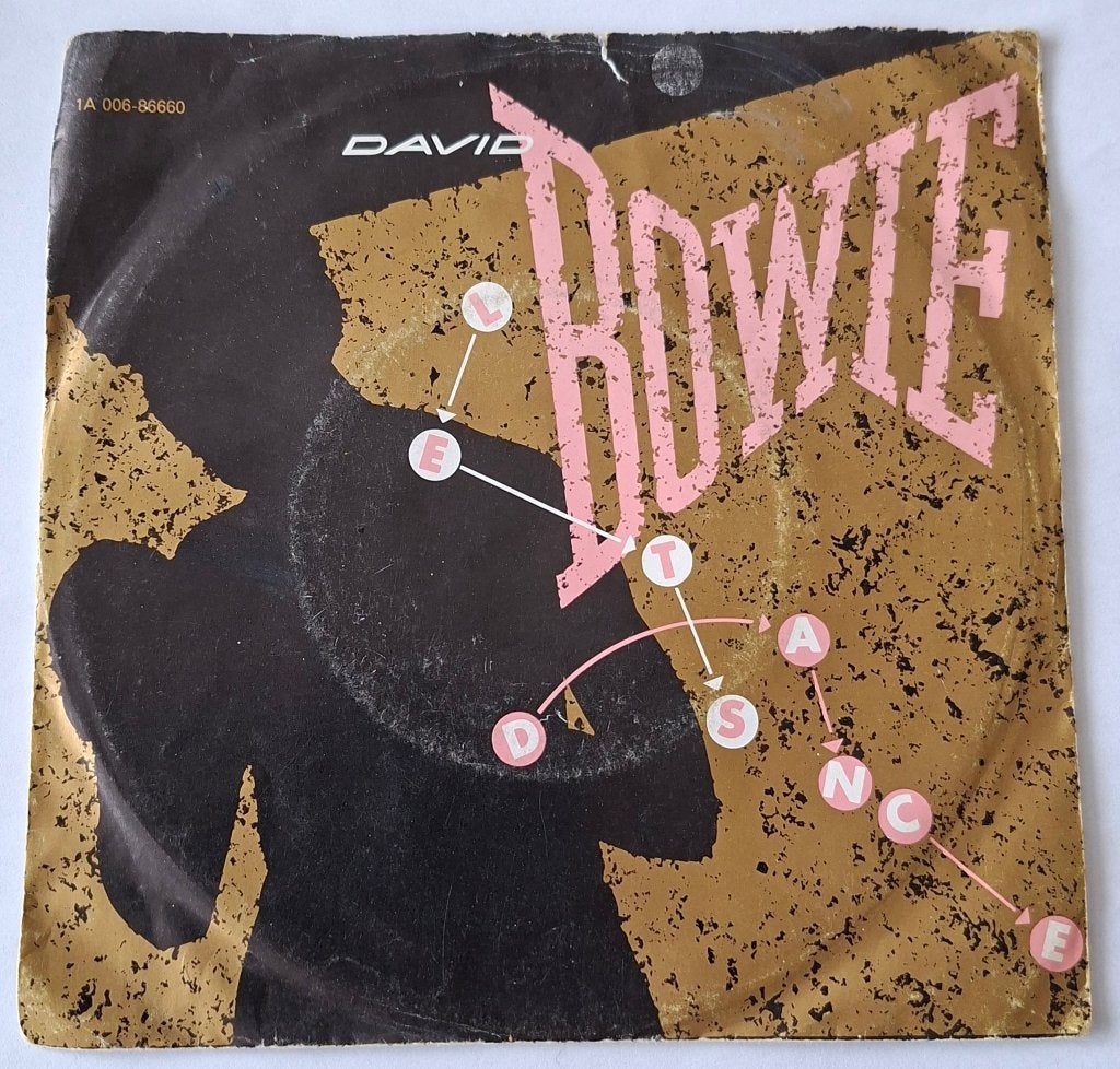 David Bowie - Let's dance, Ophalen of Verzenden, Gebruikt, Pop, Single