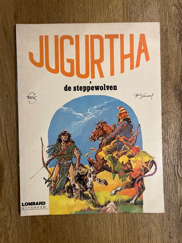 Jugurtha 6, Gelezen, Eén stripboek, Ophalen of Verzenden, Franz