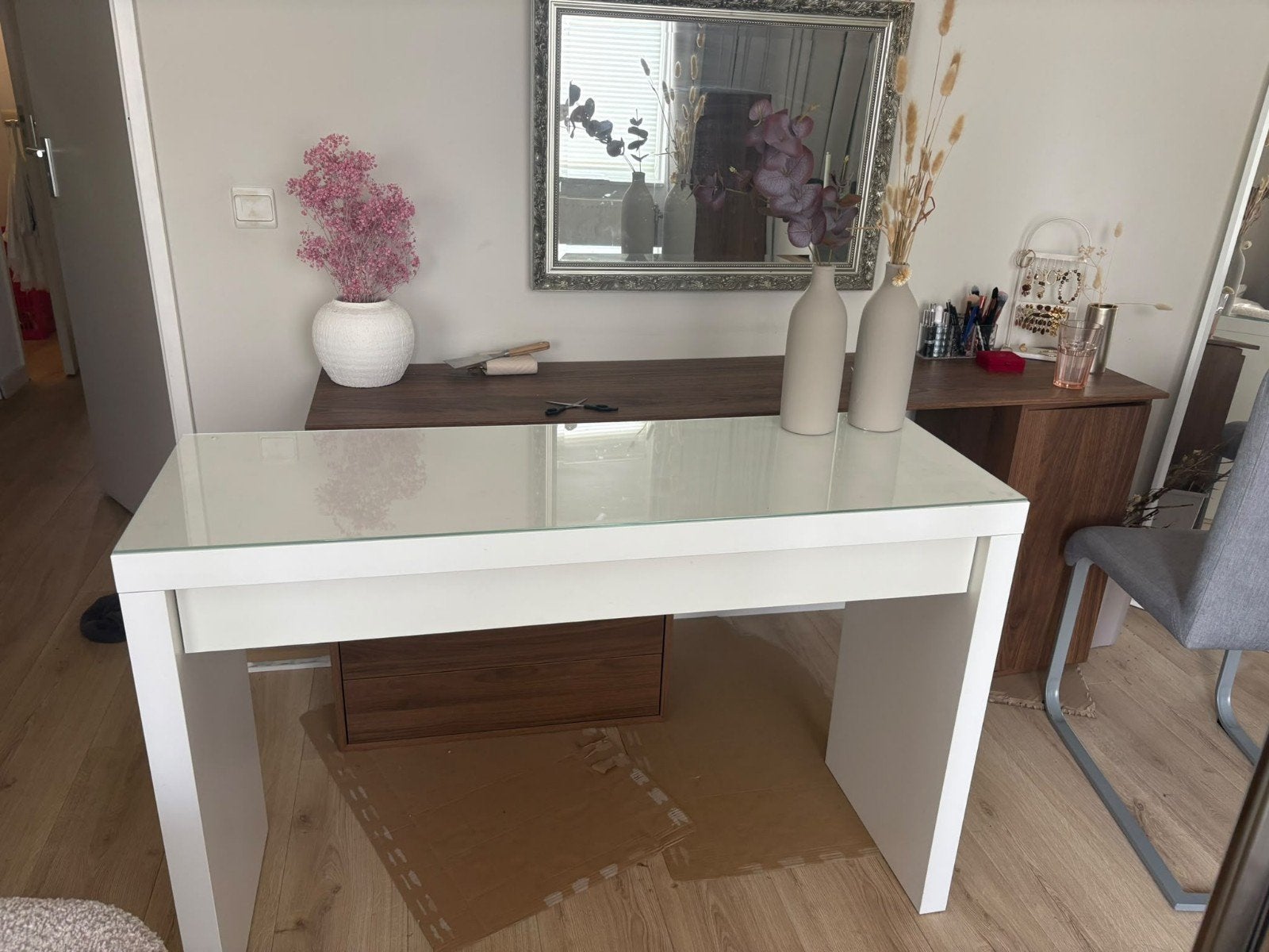 kaptafel ikea, Ophalen of Verzenden, Gebruikt, 50 tot 100 cm, Minder dan 100 cm