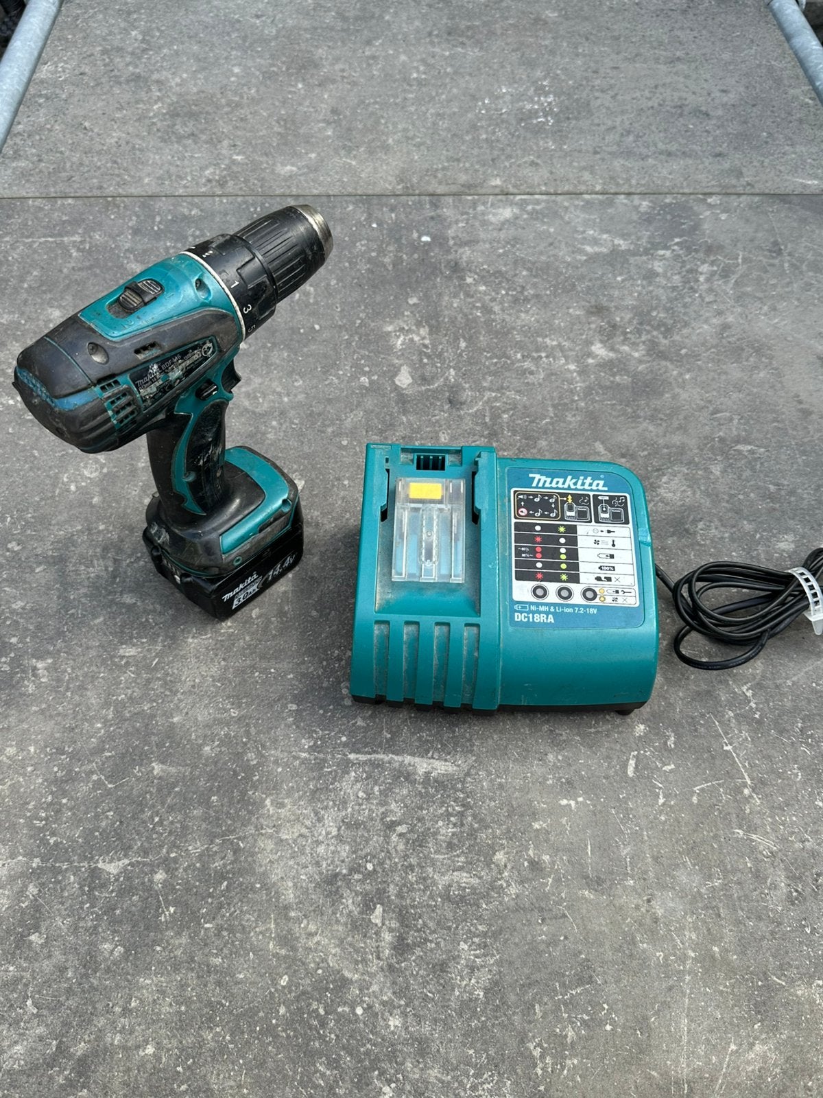 Makita schroefmachine BDF446, Doe-het-zelf en Verbouw, Gereedschap | Boormachines, Gebruikt, Variabele snelheid, Ophalen of Verzenden