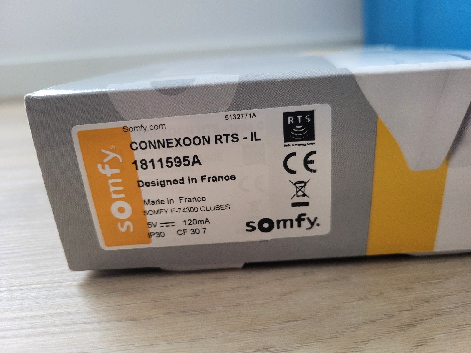 Somfy Connexoon RTS-IL Smart Home Hub - Nieuw in doos, Ophalen of Verzenden, Nieuw, Router, Somfy