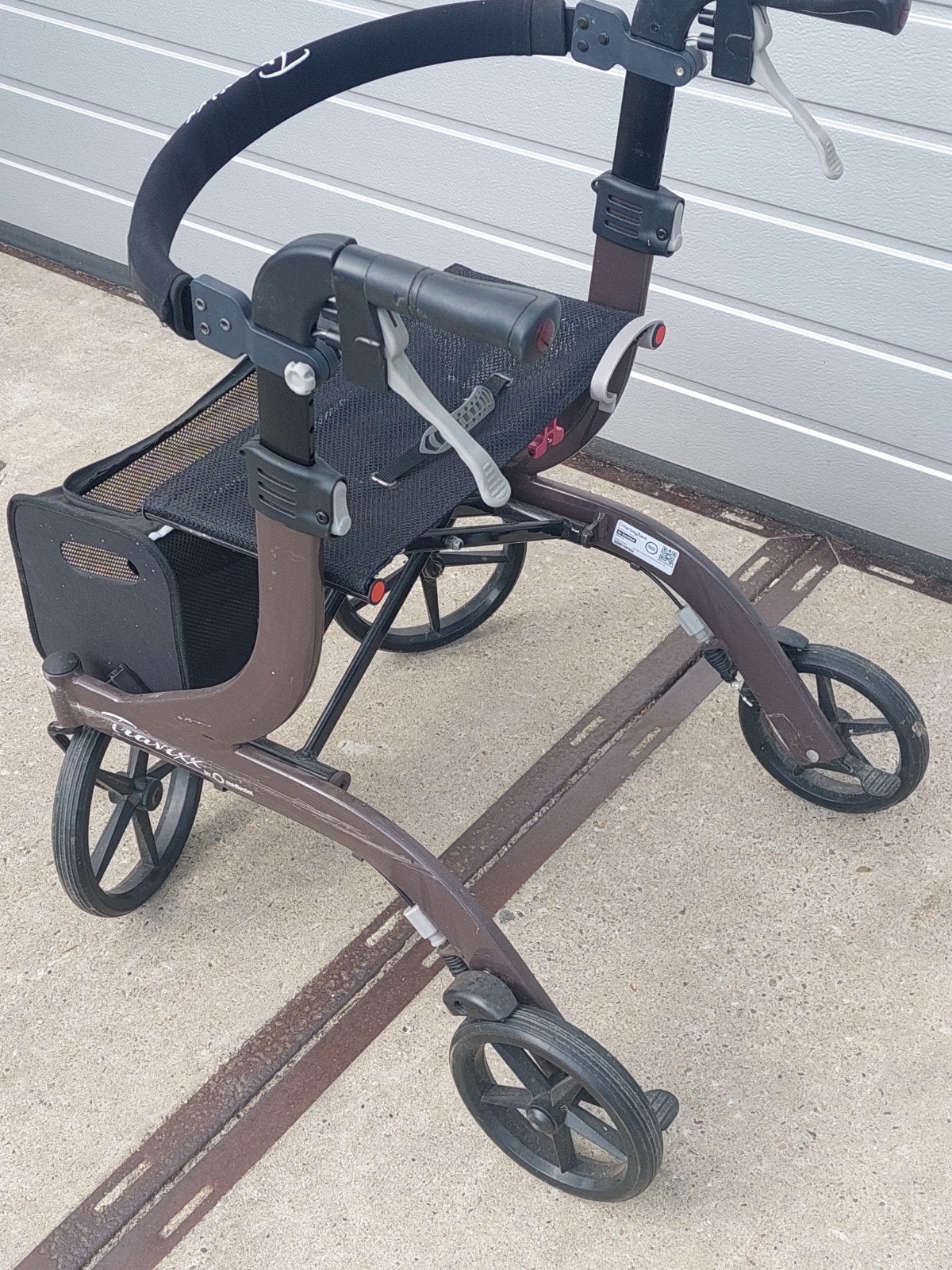 opvouwbare rollator, Ophalen, Lichtgewicht, Gebruikt
