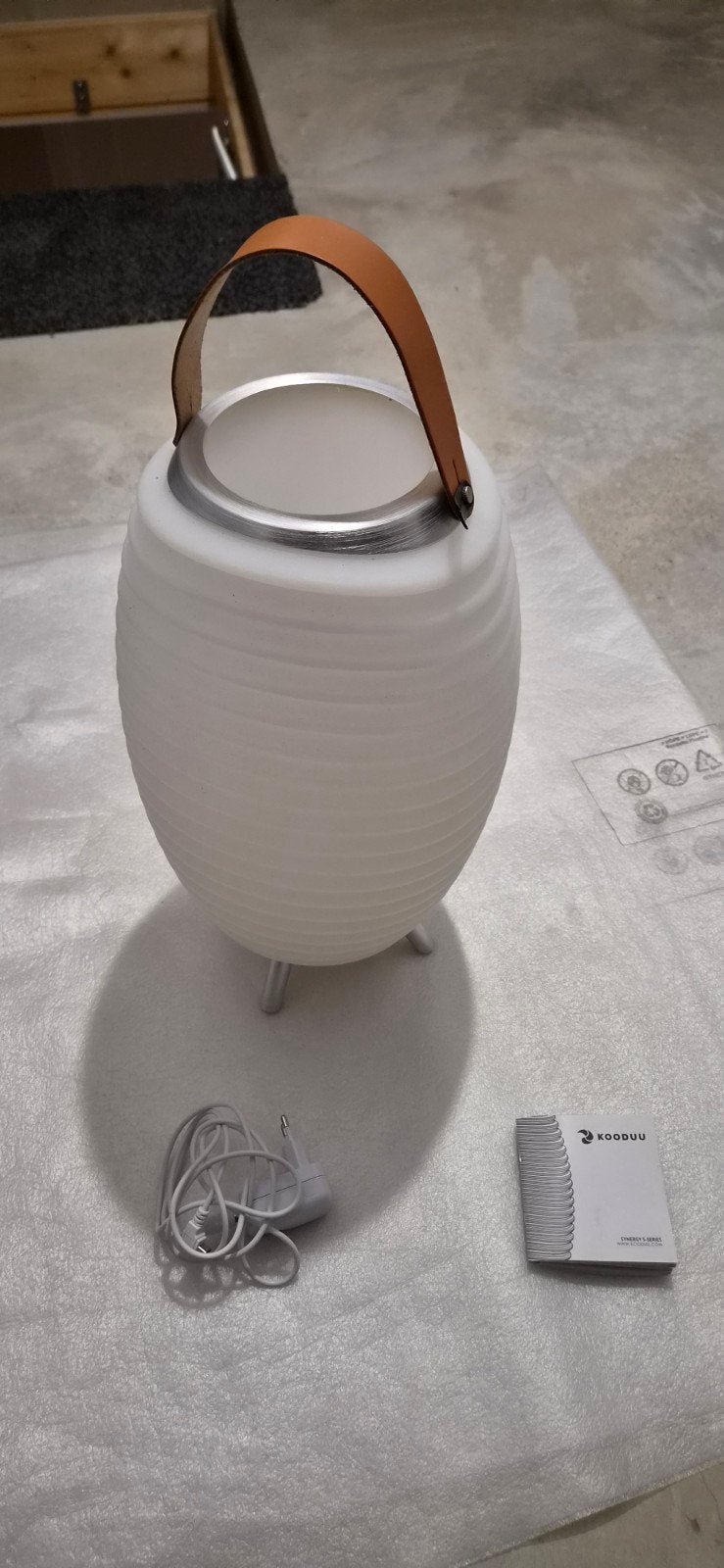 Kooduu wijnkoeler en ledlamp, Ophalen, Nieuw