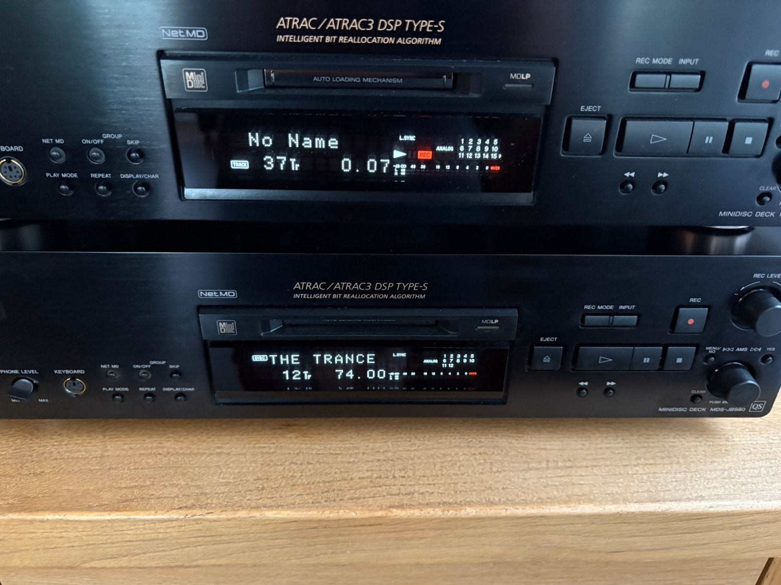 Sony MDS-JB980QS minidisc in near mint., Ophalen, Minidisc-recorder