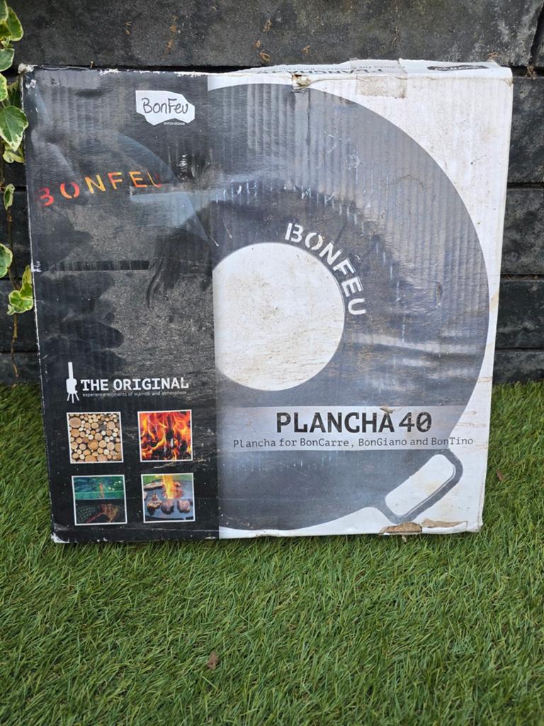 BonFeu Plancha 40 Bakplaat voor vuurkorf/vuurschaal, Ophalen, Nieuw, BonFeu