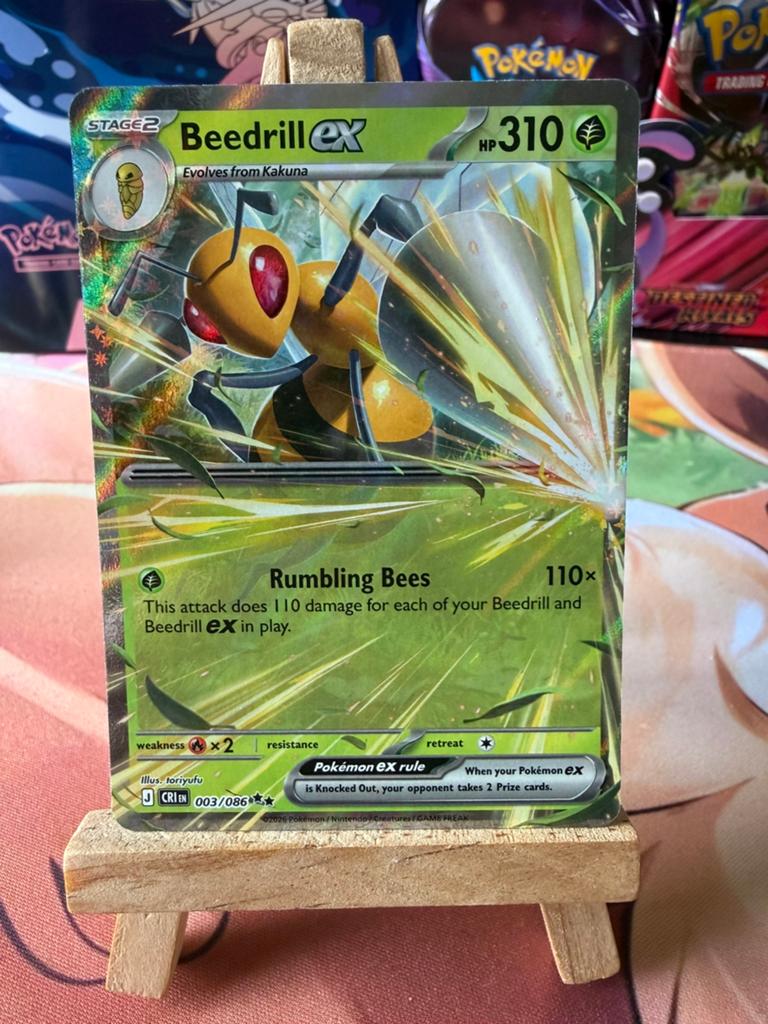 Beedrill ex #003, Ophalen, Nieuw