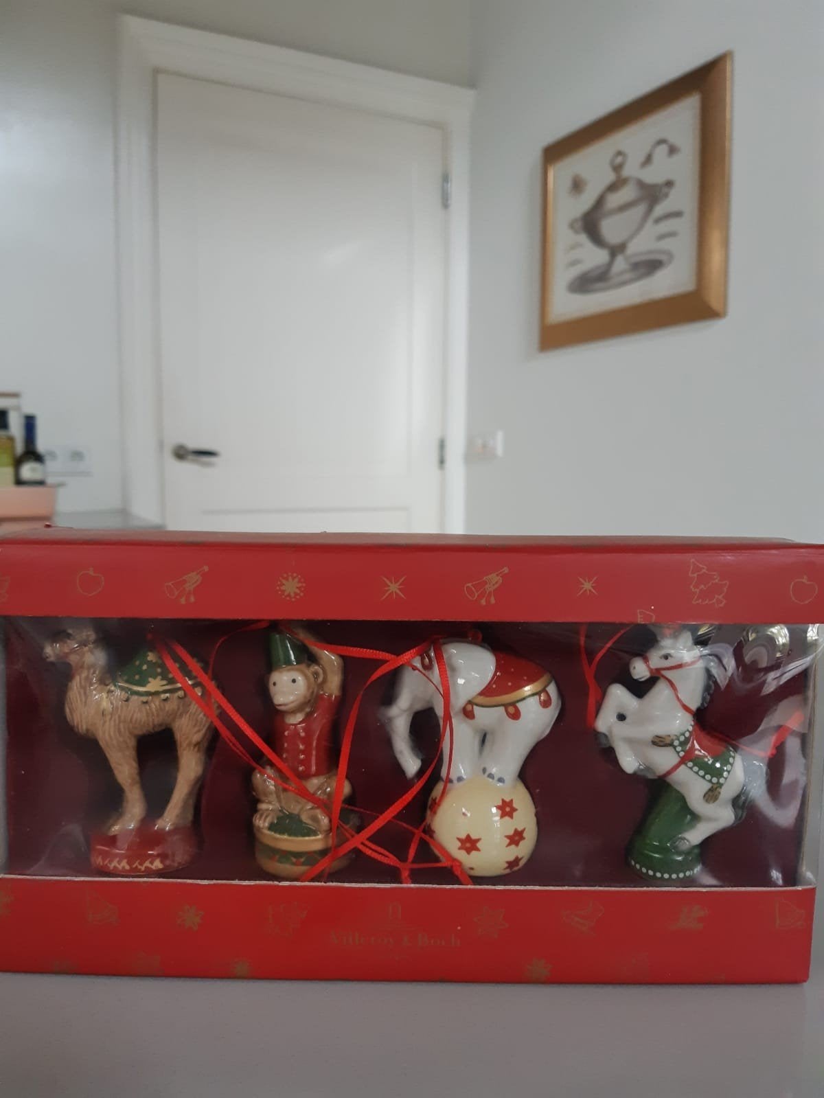 Porseleinen Kersthangers Villeroy & Boch Nostalgic Ornaments, Ophalen of Verzenden, Nieuw