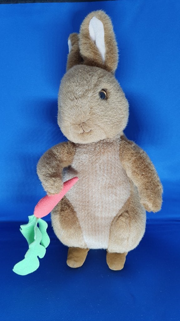 Peter Konijn knuffel, Peter Rabbit, Beatrix Potter. 33cm. T1, Tweedehands verkoop, Tweedehands verkoop, Gebruikt, Konijn