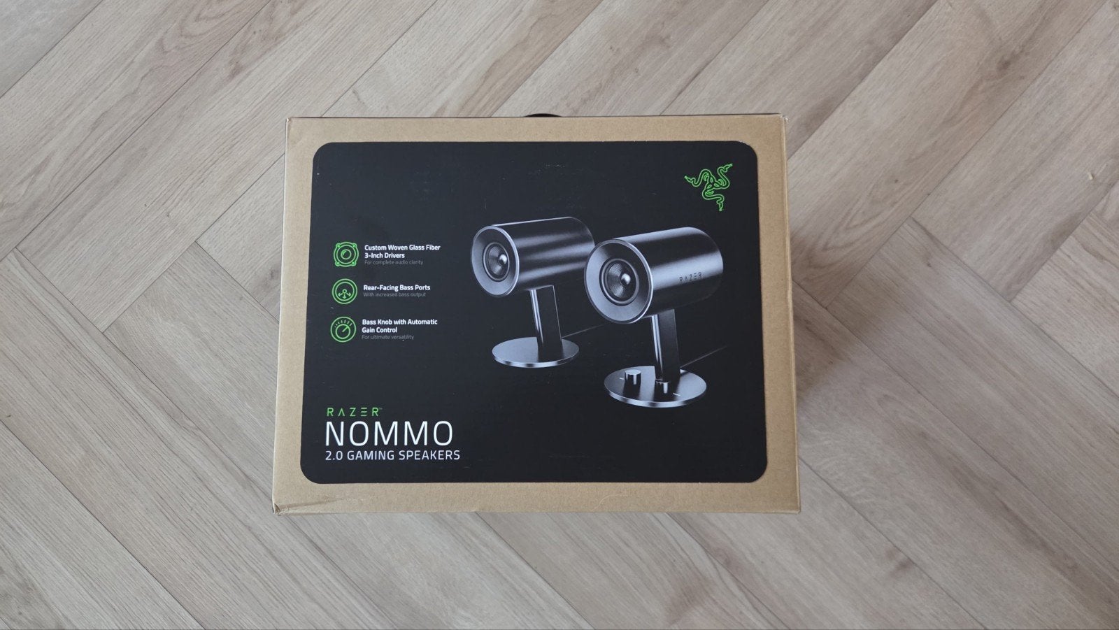 Razer Nommo 2.0 Gaming Speakers - Absolute Mint Condi, Ophalen, Zo goed als nieuw, Fotocamera