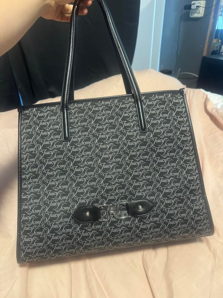 2 Nieuwe Originele Juicy Couture Tassen - Roze & Zwart, Ophalen of Verzenden, Zo goed als nieuw, Roze, Handtas
