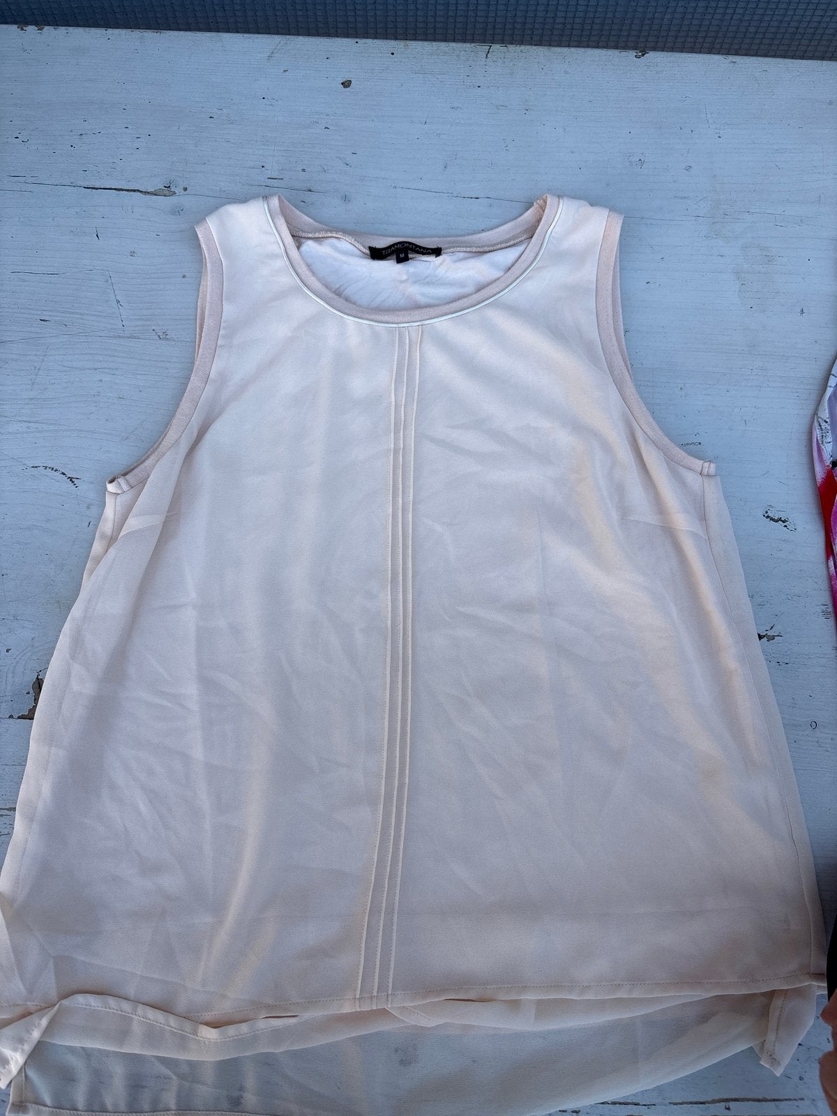 Tramontana Crèmekleurige Top Maat M, Maat 38/40 (M), Beige, Ophalen of Verzenden, Zo goed als nieuw