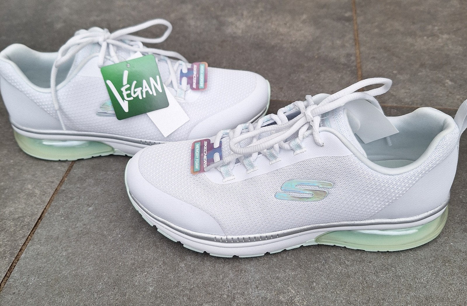 Skechers Memory Foam Sneakers Maat 39 - Nieuw met kaartjes, Ophalen, Skechers, Wit, Nieuw