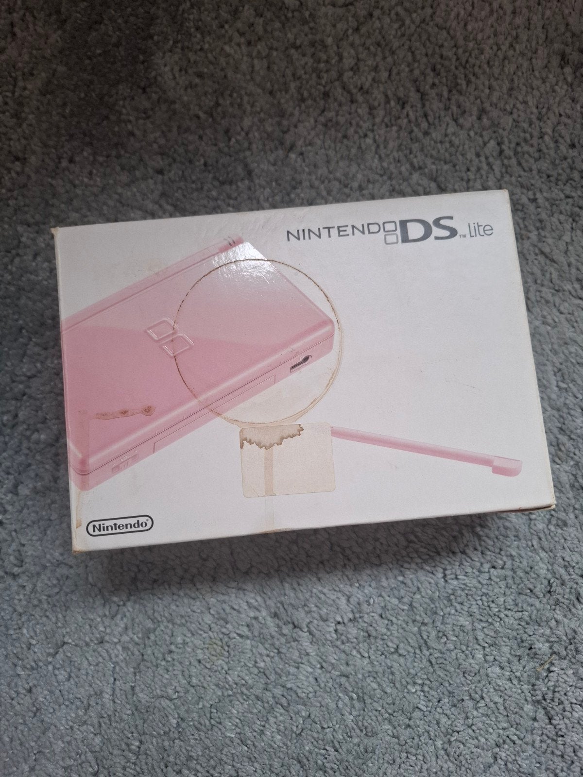 Coral Pink Nintendo DS Lite met doos en manual, Ophalen, Gebruikt, Roze, DS Lite