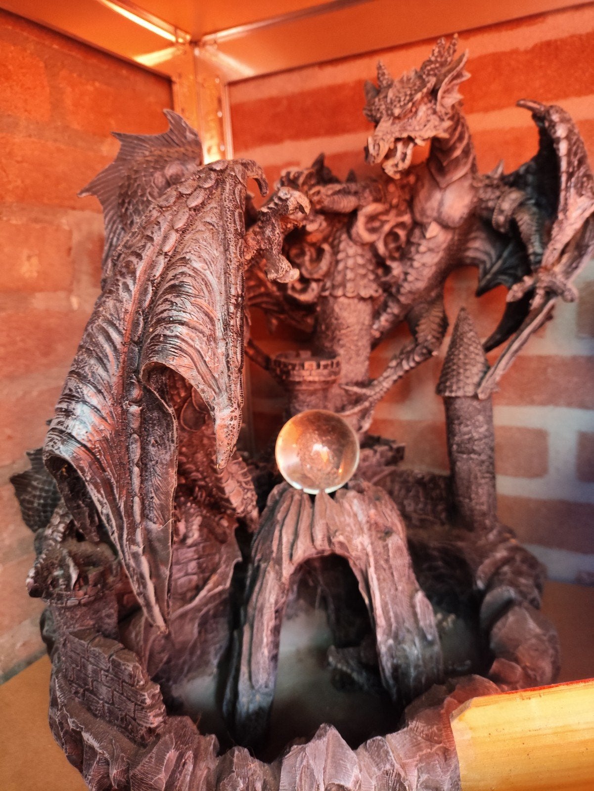 Divers Gothic Draken beelden, tafeltje, lamp en meer, Ophalen