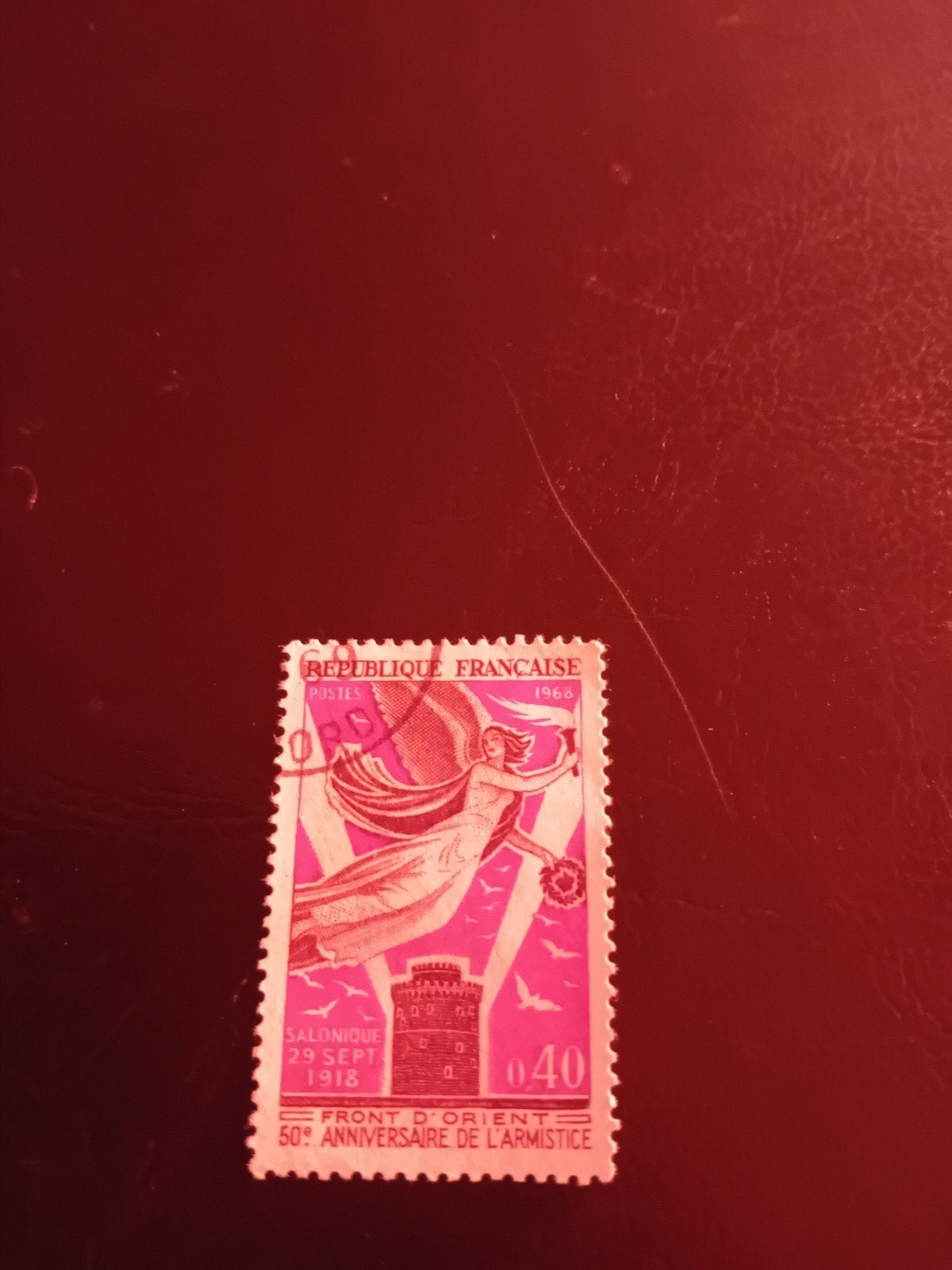 Franse postzegel 1968 - 50e Wapenstilstand Salonique, Ophalen of Verzenden