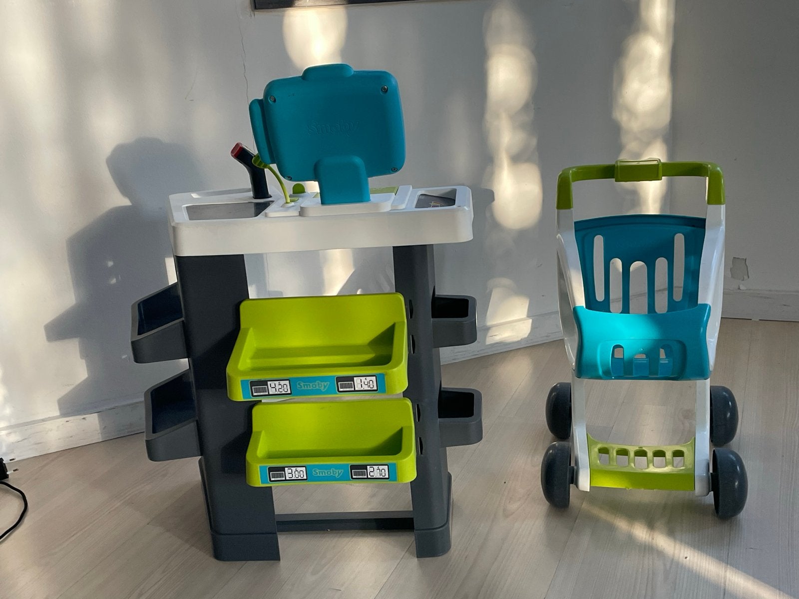 Smoby Supermarkt met winkelwagen, Kinderen en Baby's, Ophalen, Gebruikt