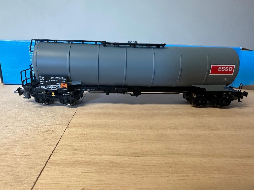 Ketelwagen Esso Piko, Gelijkstroom, Nieuw, Wagon, Piko