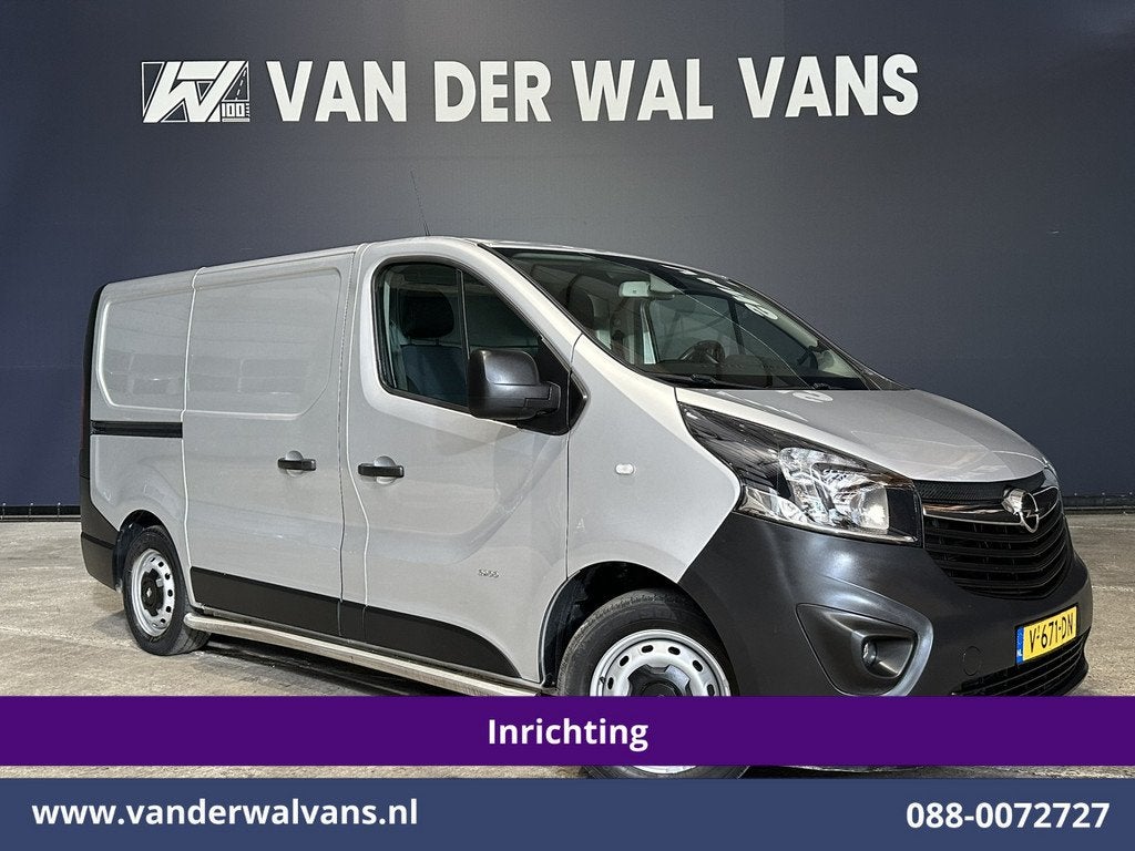 Opel Vivaro 1.6 CDTI 126pk L1H1 Inrichting Euro6 Airco | Omv, Voorwielaandrijving, Stof, Gebruikt, Euro 6