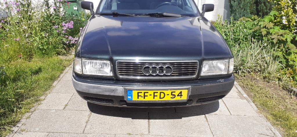 Audi 80 2.0 E 66KW U9 1992 Groen, Auto's, Audi, Particulier, Benzine, Sedan, Handgeschakeld, Origineel Nederlands, Groen, Voorwielaandrijving