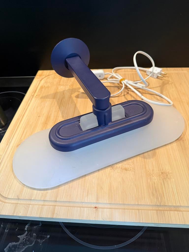Arteluce Jill wandlamp - blauw wit, Huis en Inrichting, Ophalen of Verzenden, Zo goed als nieuw