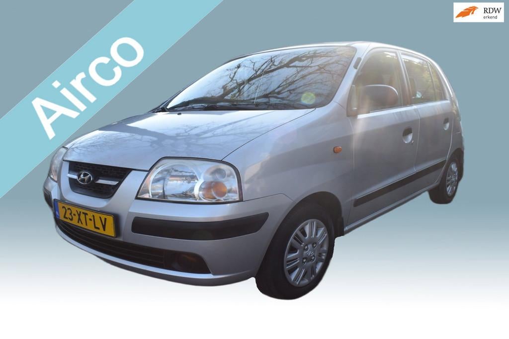 Hyundai Atos 1.1i Active Cool Airco, Auto's, Hyundai, Voorwielaandrijving, 31 €/maand, Origineel Nederlands, Bedrijf