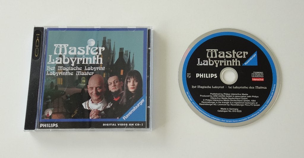 Master Labyrinth compleet voor Philips CD-i, Ophalen, Overige genres, 1 speler, Zo goed als nieuw