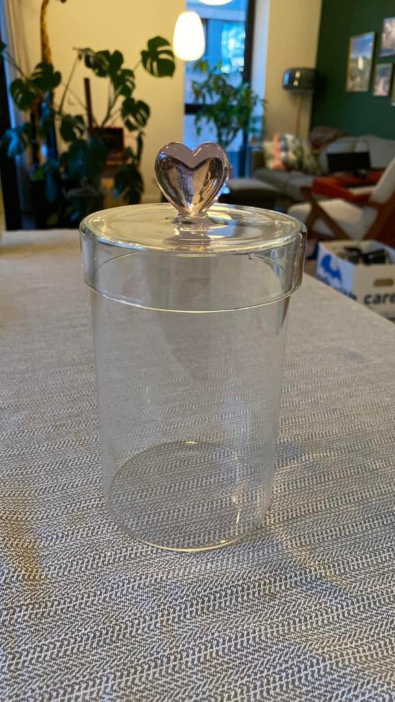 Sissy-boy glazen pot, Ophalen of Verzenden, Nieuw, Glas, Schaal of Schalen
