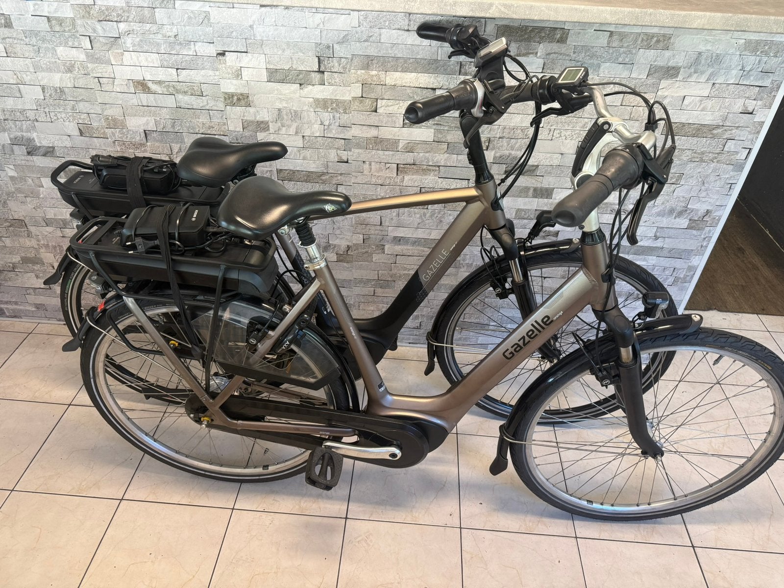 2st E-Bike Gazelle Orange D57cm H53cm.Bosch Active Line Plus, Ophalen, Gebruikt, /, /