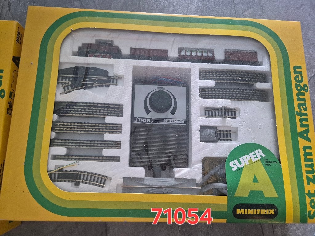 Minitrix 71054, Hobby en Vrije tijd, Modeltreinen | N-Spoor, Treinset, Gelijkstroom, Trix, Ophalen of Verzenden