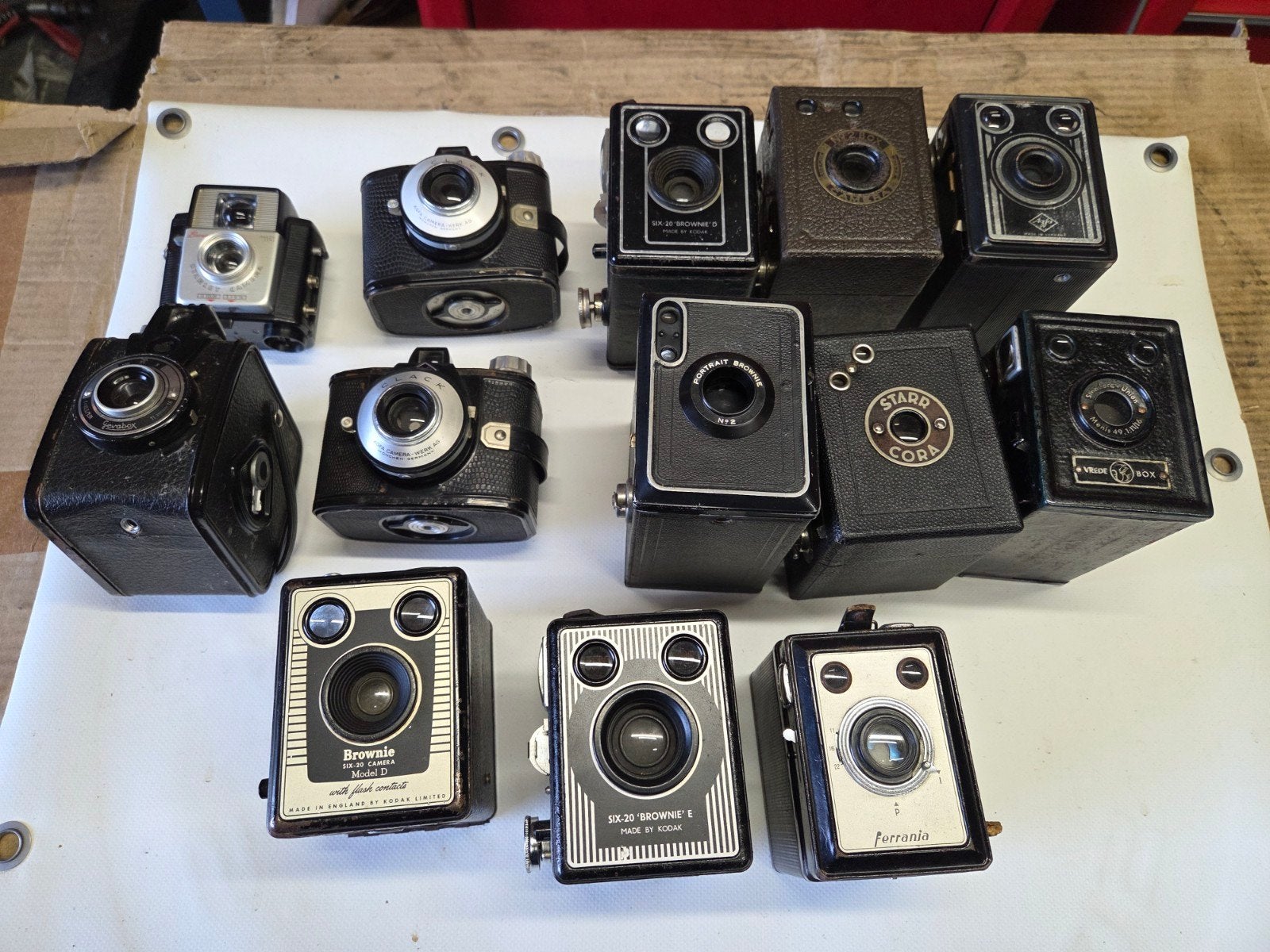 Vintage camera collectie - diverse merken en modellen, Ophalen of Verzenden