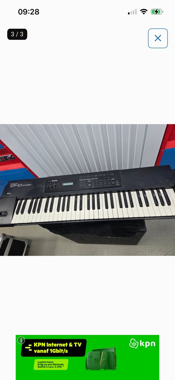 Roland xp-10 izgs met handleiding, Ophalen, Zo goed als nieuw, 61 toetsen, Roland