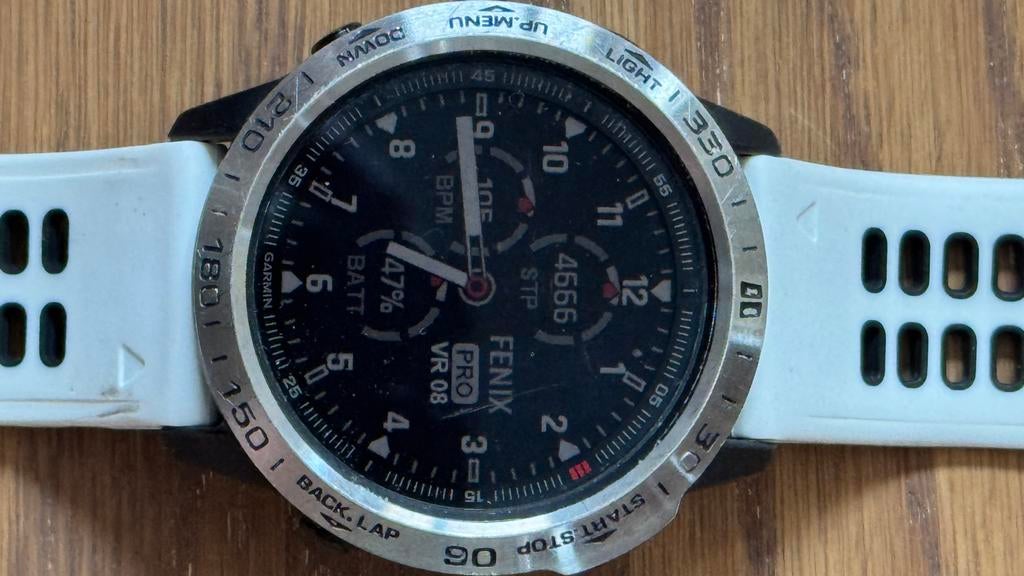 Garmin Fenix 6X Pro (51mm), Afstand, Zwart, Ophalen of Verzenden, Zo goed als nieuw