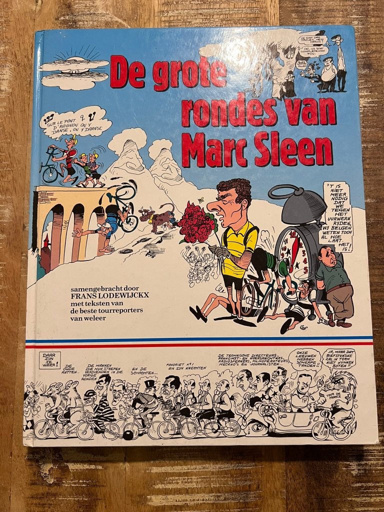 De grote rondes van Marc Sleen -Frans Lodewijckx, Boeken, Gelezen, Frans Lodewijckx, Eén stripboek, Ophalen of Verzenden