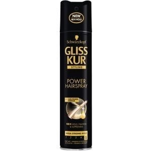 GEZOCHT: GLISS KUR POWER MEGA STRONG HOLD HAIRSPRAY 10 EURO, Ophalen of Verzenden, Zo goed als nieuw, Zwart