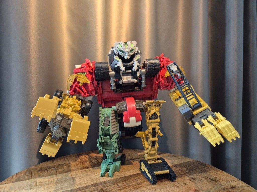 Transformers Revenge Of The Fallen Devastator, Verzamelen, Transformers, Overige generaties, Ophalen of Verzenden, Zo goed als nieuw