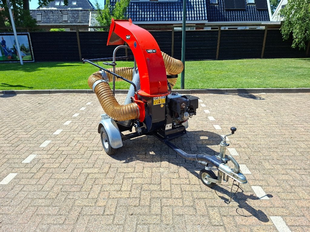 Trilo SU 40C bladzuiger op wielstel met Honda motor, Ophalen of Verzenden, Gebruikt, Trilo