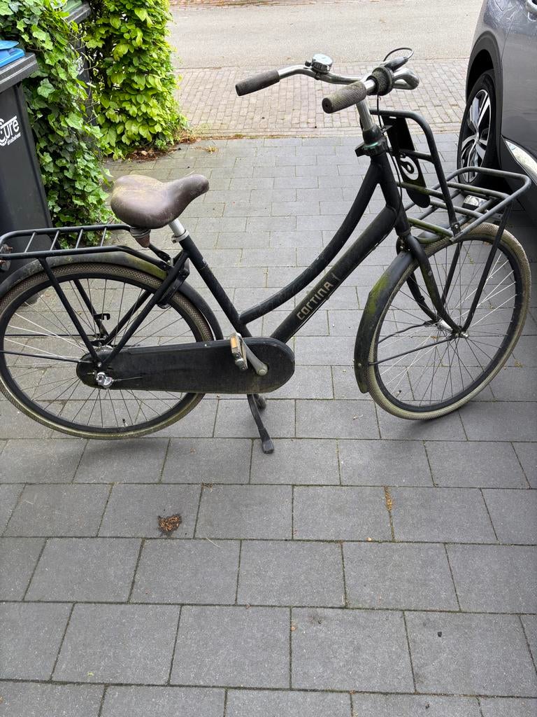 Cortina Transportfiets - Gebruikt, opknapper, Fietsen en Brommers, Fietsen | Dames | Damesfietsen, Terugtraprem, Ophalen, Overige merken