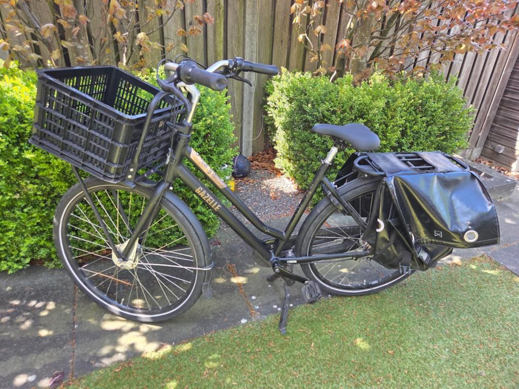 Gazelle heavy duty dames fiets, Fietsen en Brommers, Fietsen | Dames | Damesfietsen, Ophalen, Versnellingen, Schijfrem, Gazelle