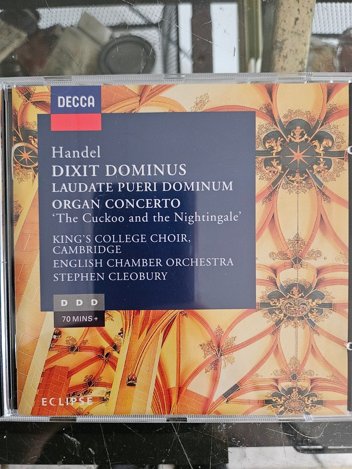 Händel: Dixit Dominus, Laudate Pueri Dominum - CD, Ophalen of Verzenden, Zo goed als nieuw, Inclusief boekje, Orkest of Ballet