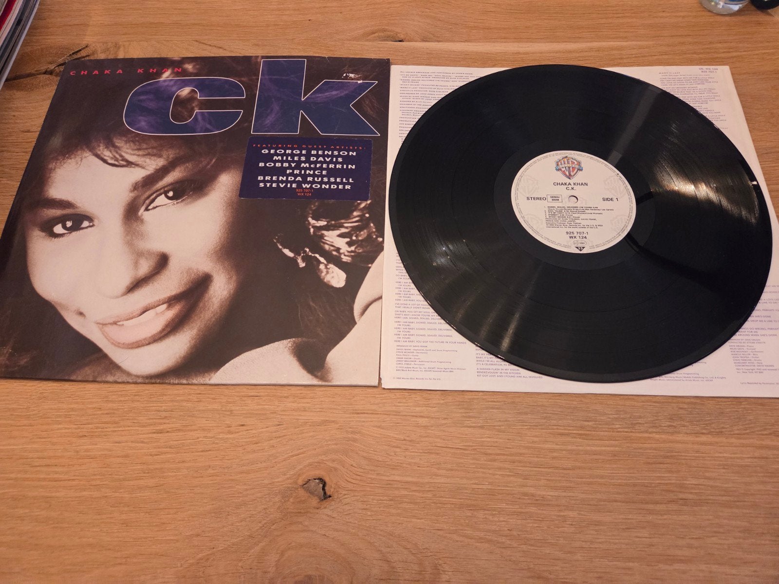 Chaka Khan C.K LP, Ophalen of Verzenden, Zo goed als nieuw, 12 inch